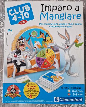 gioco da tavolo Imparo a mangiare Clementoni 