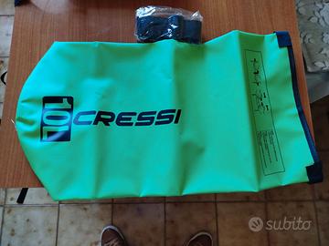 Cressi 10 l sacco sub impermeabile