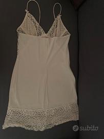 Sottoveste rosa cipria tg S