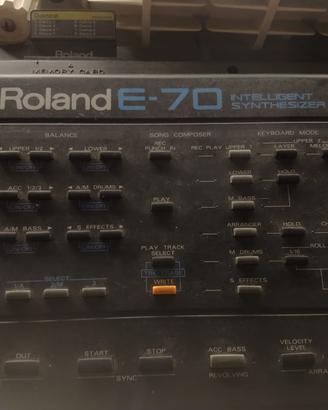 Roland e-70 intelligent synthesizer