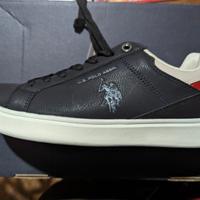 Sneakers Polo in pelle taglia 40 uomo