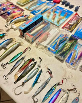 Attrezzatura da pesca artificiali rapala jig varie