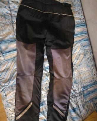 pantaloni moto donna 