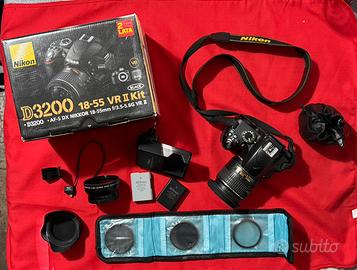 Reflex Nikon D3200 24.2 Megapixel VR