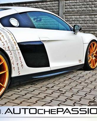 Coppia minigonne per Audi R8 e R8 S
