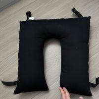 Cuscino ortopedico nero