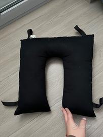 Cuscino ortopedico nero