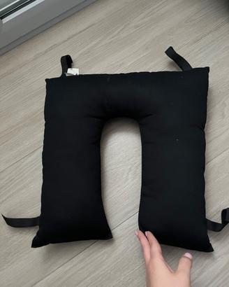 Cuscino ortopedico nero