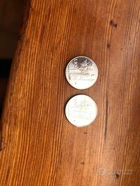 moneta 100 lire anno 1991 e 1992 formato piccolo