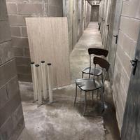 Tavolo con gambe smontabili + sedie