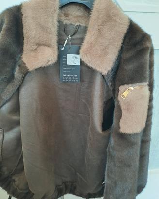 Giubbino da donna il pelliccia taglia L