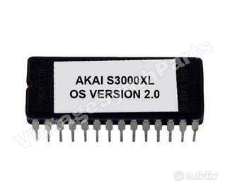 AKAI S3000XL Operating System 2.0 EPROM upgrade up