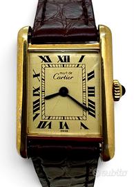 Cartier Tank Must de Cartier placcato oro