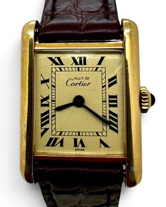 Cartier Tank Must de Cartier placcato oro