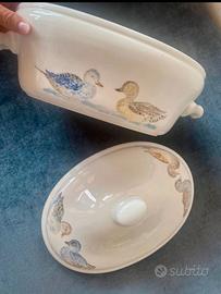 🦆 Terrina/zuppiera vintage artigianale ceramica