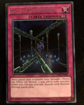 Yugioh catena demoniaca lc5d it082 segreta 1ª