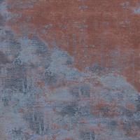 Tappeto texture ad acquerello | Celeste e ruggine