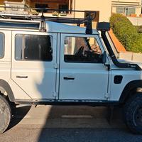 Portapacchi con sponde Defender 110