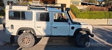 Portapacchi con sponde Defender 110