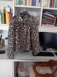 pelliccia ecologica leopardata