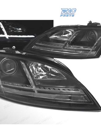 FARI PER AUDI TT 8J 06-10 XENON LUCE DIURNA LED DI