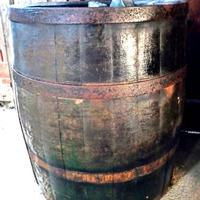 Botte antica legno vino - dim. medie Ø60xh.70cm