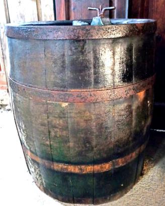 Botte antica legno vino - dim. medie Ø60xh.70cm