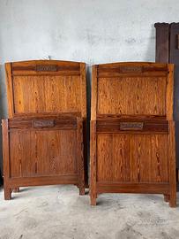 Testiera e pediera letto del 1912