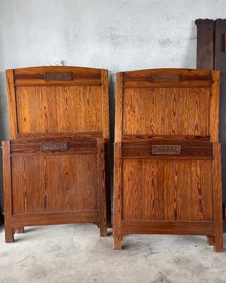Testiera e pediera letto del 1912