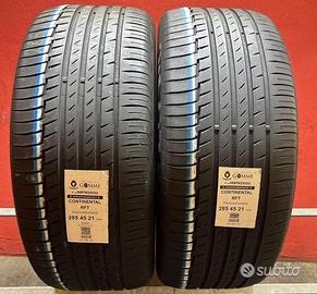 2 gomme 285 45 21 continental rft a3523