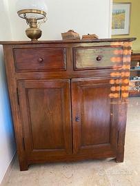 CREDENZA RUSTICA  in STILE ARTE POVERA Primi ‘900