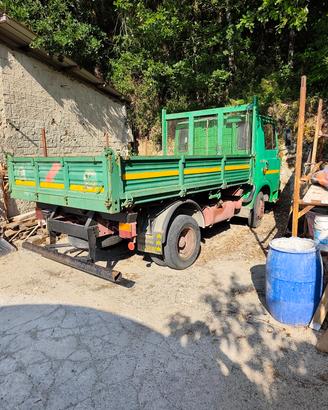 camion trasformato in autocarro