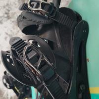 Attacchi snowboard Burton Cartel
