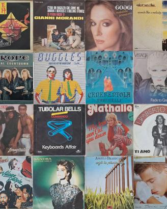 Dischi vinile 45 giri - Pop & Italo Dance 80