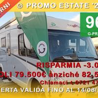 MOTORHOME CARTHAGO DUCATO BASCULANTE MATRIMONIALE 