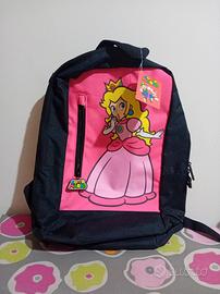 zaino bambini principessa peach supermario