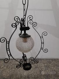 Lampadario pendente vintage