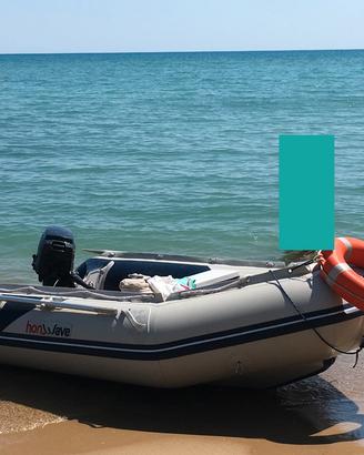 Gommone 2,70 + motore Mercury 7,5 cv 2 tempi
