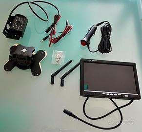 Kit telecamera posteriore WIRELESS per parcheggio