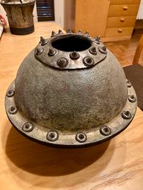 Vaso in ceramica Raku