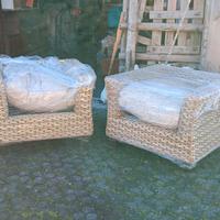 Salotto da giardino banano NUOVO - CONSEGNA(tratt)