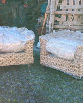 Salotto da giardino banano NUOVO - CONSEGNA(tratt)