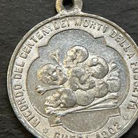 Medaglia morti, peste 1902 San Rocco Ghedi