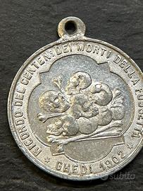 Medaglia morti, peste 1902 San Rocco Ghedi