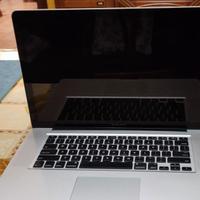 MacBook Pro fine 2011 Schermo 15 pollici CPU i7