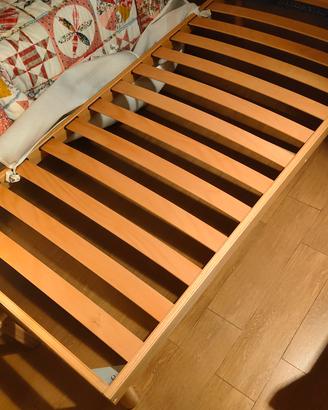 Letto singolo (doghe+materasso) ortopedico 