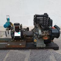 Pompa con motore a scoppio