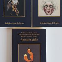 3 Libri Sellerio in giallo Nuovi 
