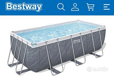 Piscina Bestway + pompa Intex