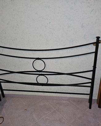 letto in ferro battuto 